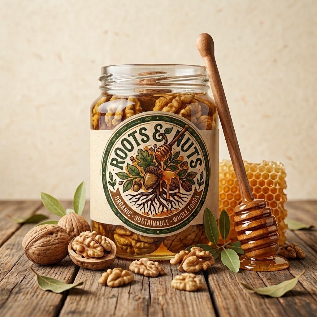 Honey-Infused Akhrot (Walnuts)